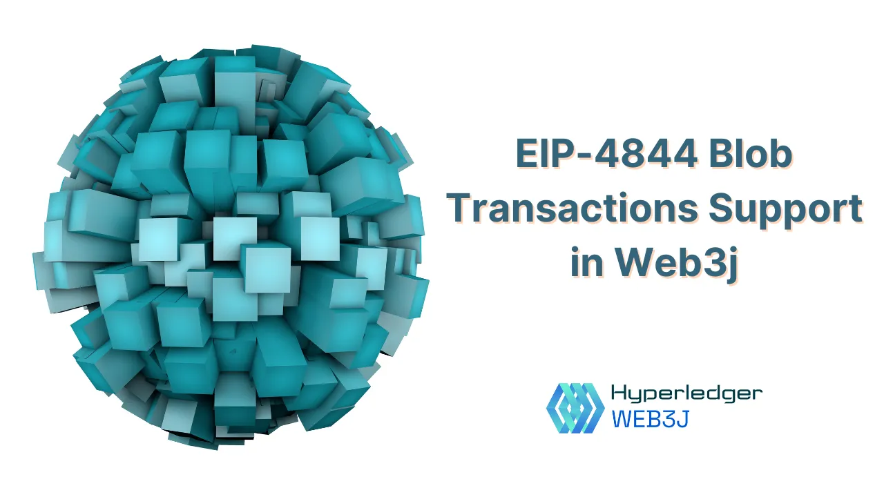 EIP-4844 Blob Transactions Support in Web3j