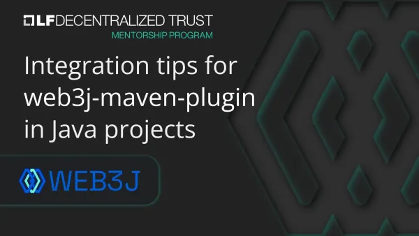 Integration tips for web3j-maven-plugin in Java projects