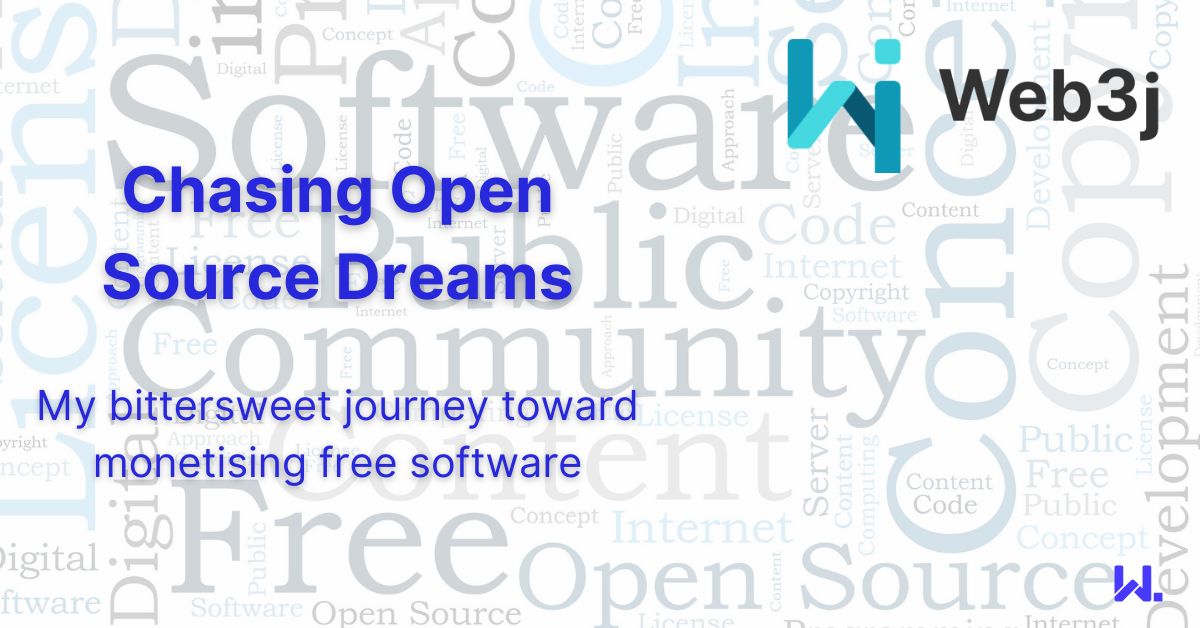 Journey towards monetising free software