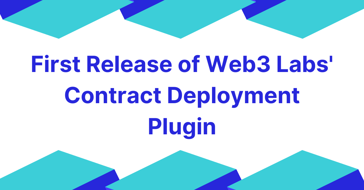 Web3 Labs Contract Deployment Plugin