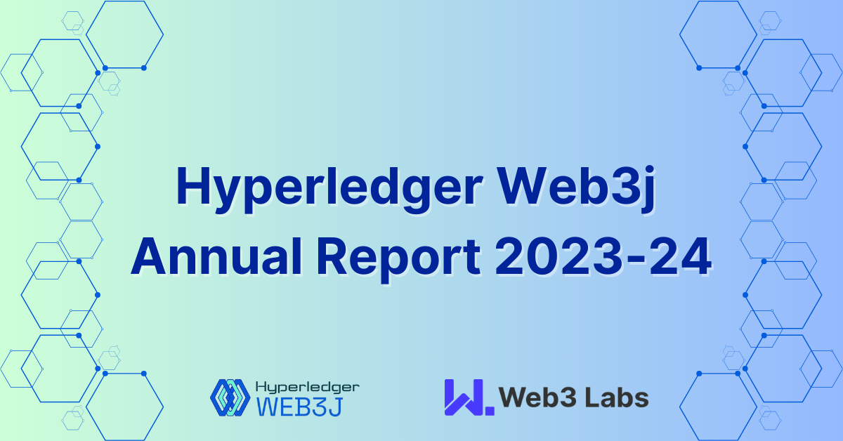 Hyperledger Web3j Annual Report 2023-24