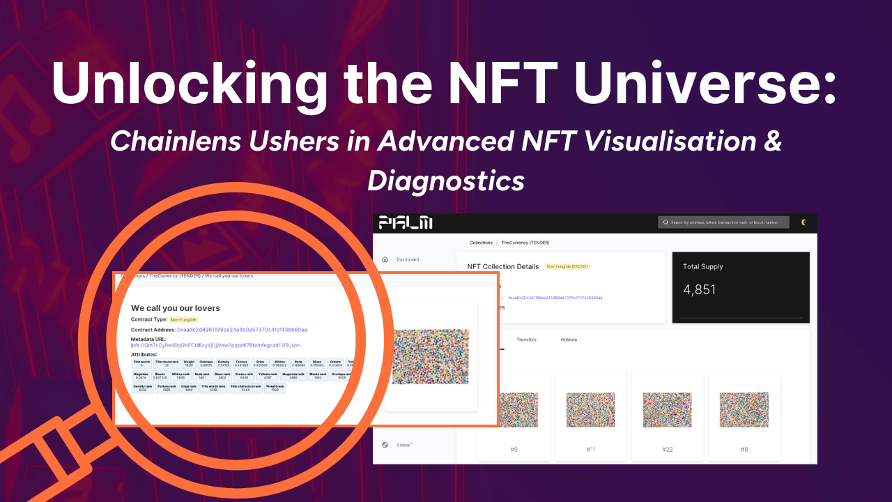 Unlocking the NFT Universe: Chainlens Ushers in Advanced NFT Visualisation & Diagnostics
