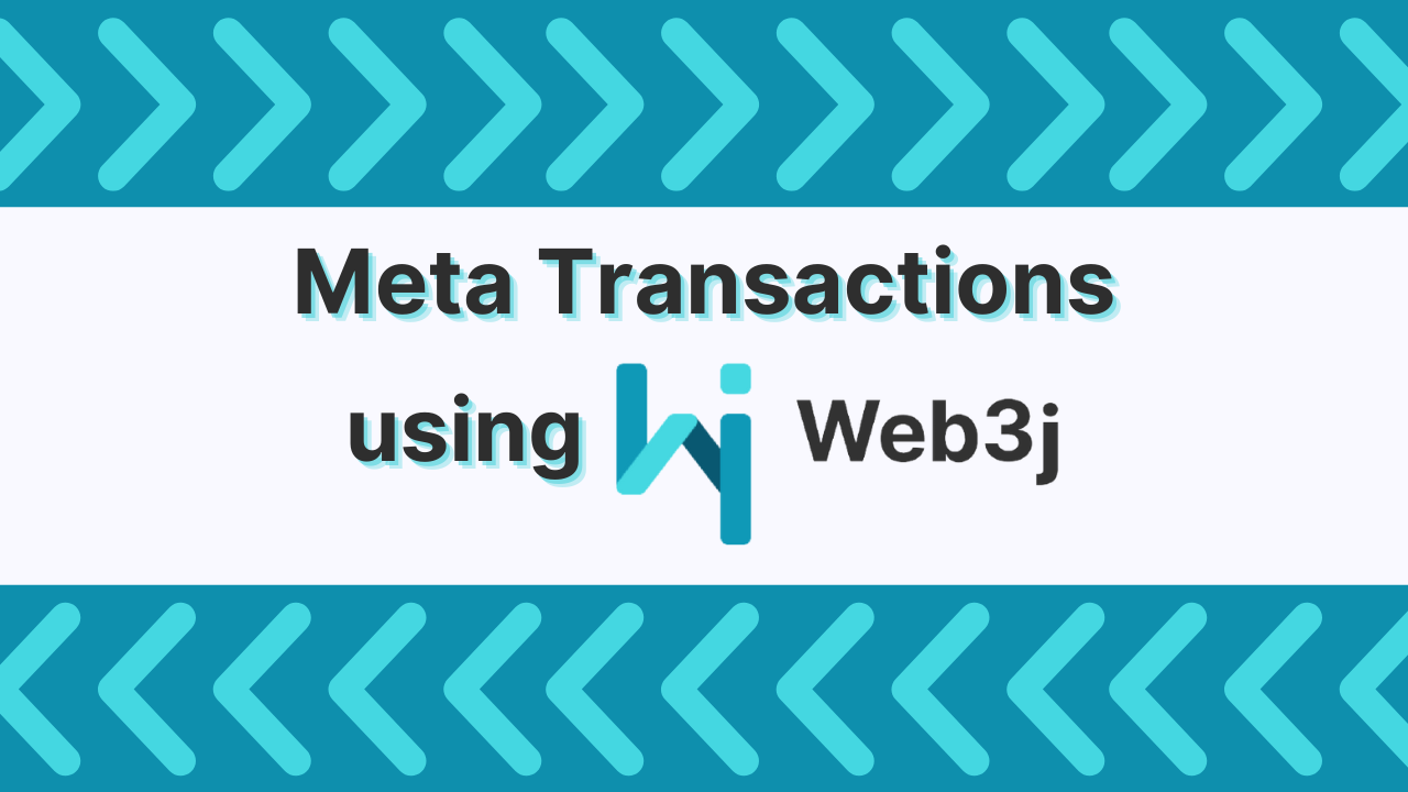 Meta Transactions using Web3j