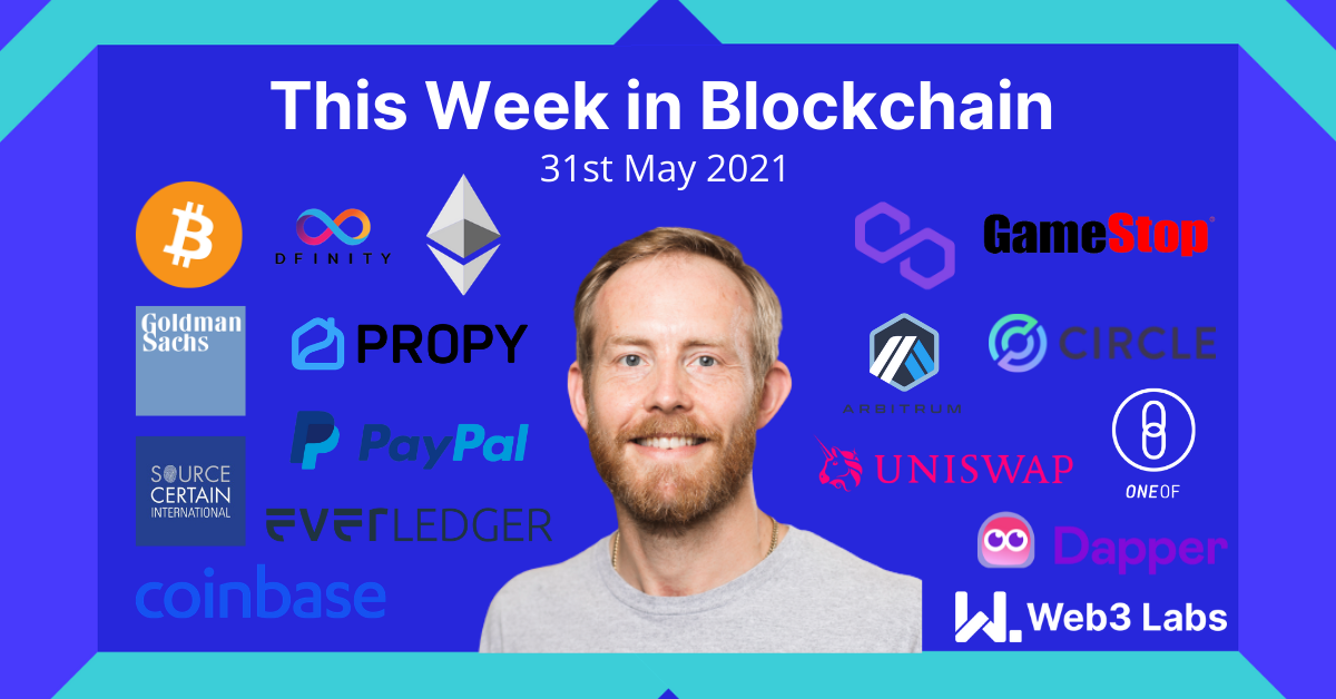 This Week in Blockchain #16 - 31st May 2021 - Podcast + Vlog