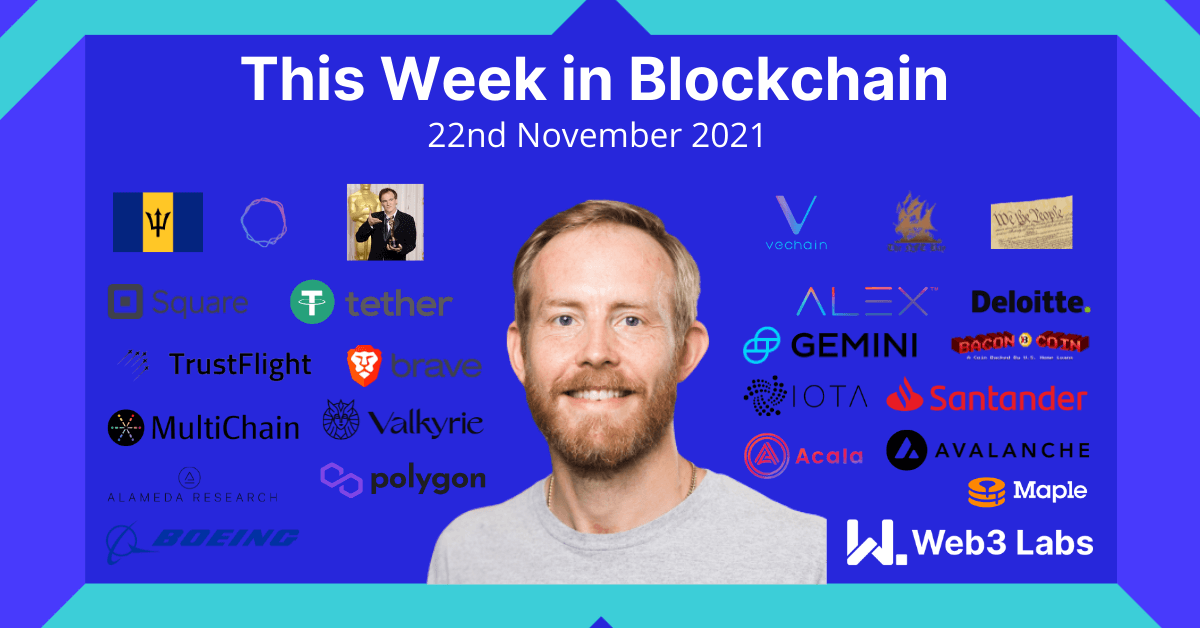 This Week in Blockchain - 22nd November 2021 - Podcast + Vlog